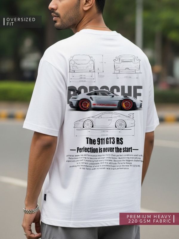 0S02 Porshe 911 Oversized T-shirt