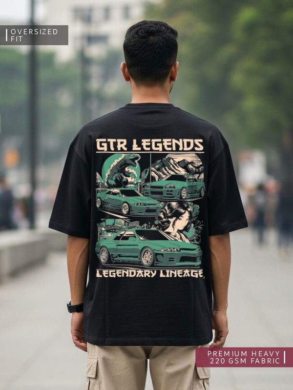 0S04 GTR Legends Oversized T-shirt