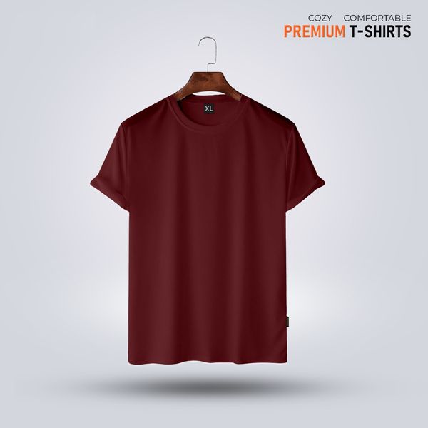 Solid colors men's t shirt