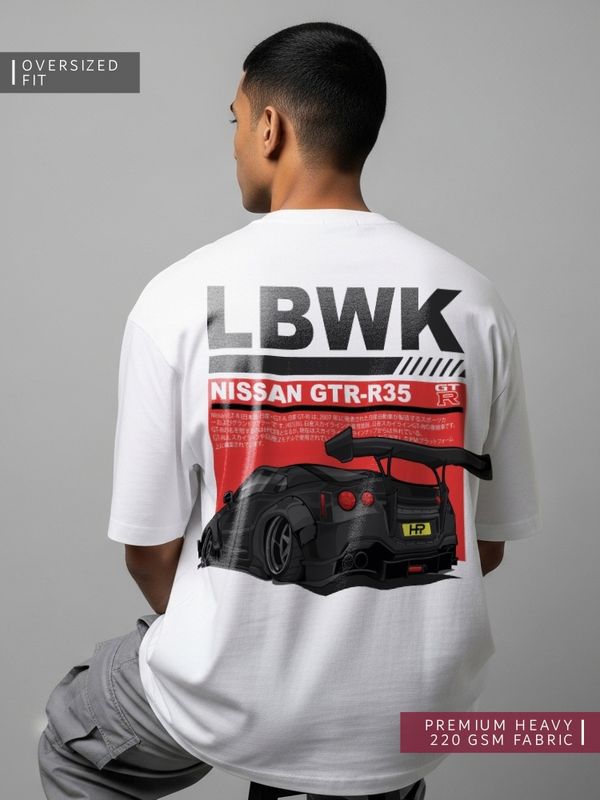 0S07 GTR35 Oversized T-shirt