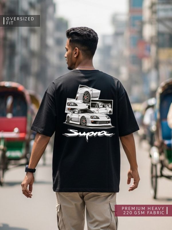 0S09 Supra Oversized T-shirt