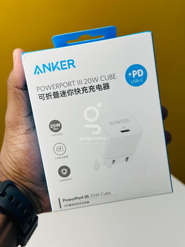 Anker PowerPort III 20W Cube USB-C PD Adapter