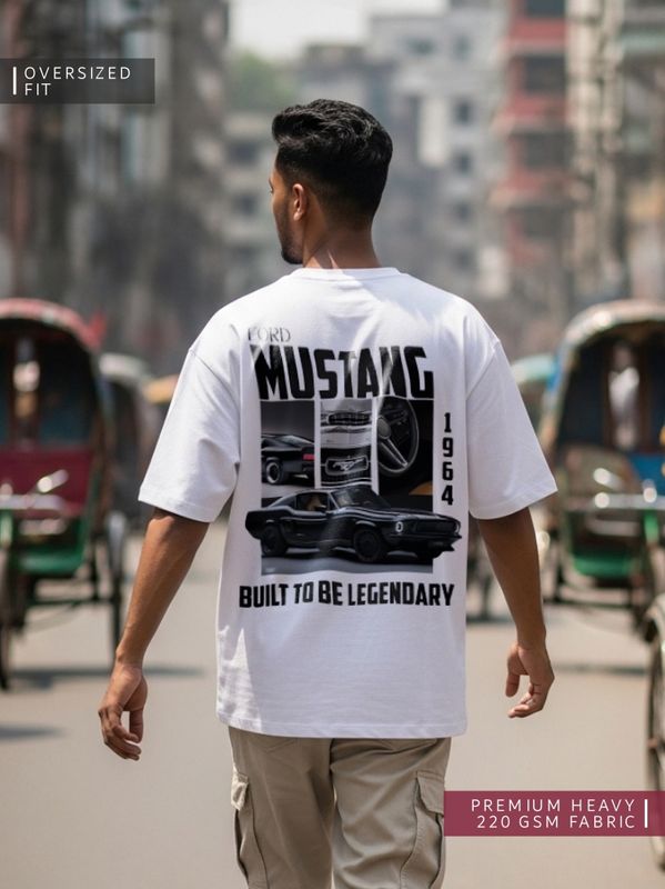 OS13 Mustang Oversized T-shirt