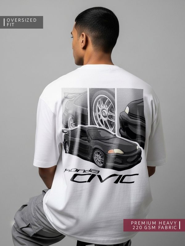 OS15 Honda CIVIC Oversized T-shirt