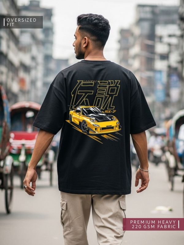 0S17 RX-7 Oversized T-shirt