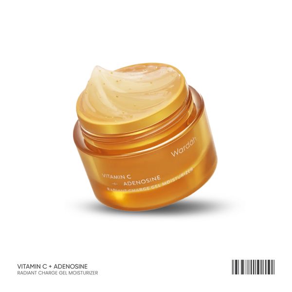 Wardah Vitamin C + Adenosine Radiant Charge Gel Moisturizer