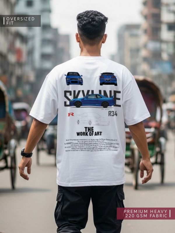 0S21 R-34 Oversized T-shirt