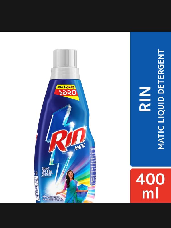 Rin Liquid Detergent 400ml
