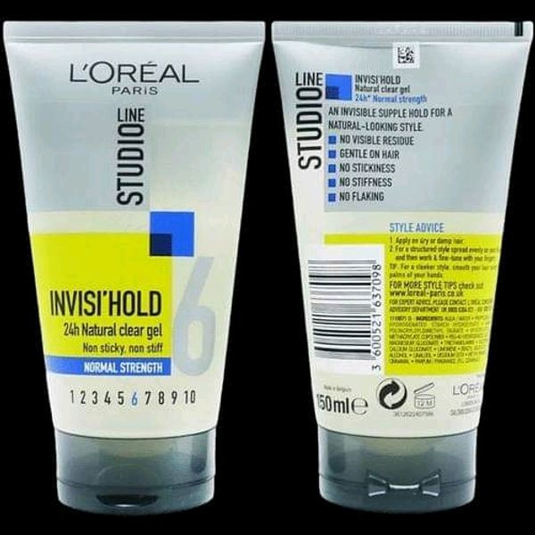 L'Oréal Paris Studio Line Invisi'Hold 24h Natural Clear Gel – Extra Strength 6✨