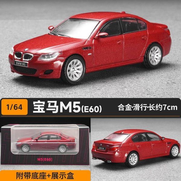 Shadow 1:64 BMW M5 (E60) Red Diecast Model Car