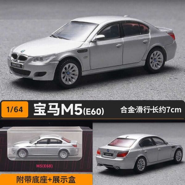 Shadow 1:64 BMW M5 (E60) Metallic Grey Diecast Model Car