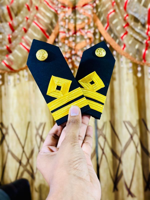 Second Officer Button Epaulettes