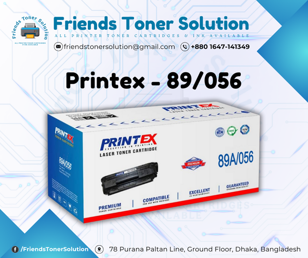 PRINTEX - 89A/056 Laser Toner Cartridge (Chipless)