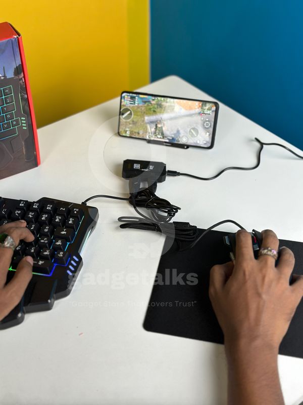 GearUP K190 Mobile Gaming RGB Keyboard & Mouse Combo
