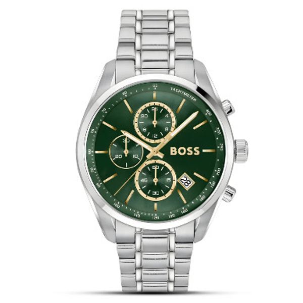 HUGO BOSS CHRONOGRAPH GREEN DIAL MEN'S WATCH HB1514266