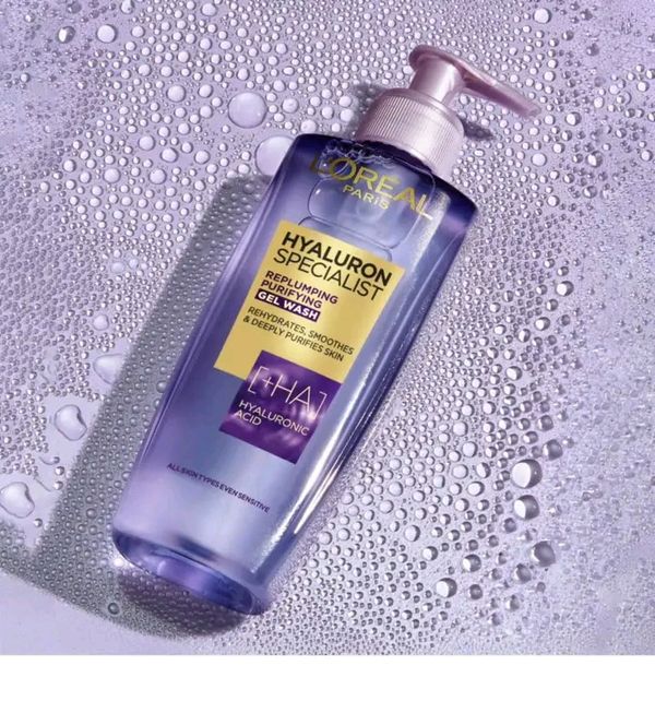LOreal Paris Hyaluron Expert Replumping Purifying Gel Wash