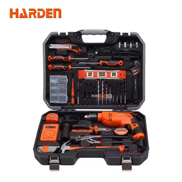Harden 75Pcs Multi-Functional Professional Impact Drill Set 510875