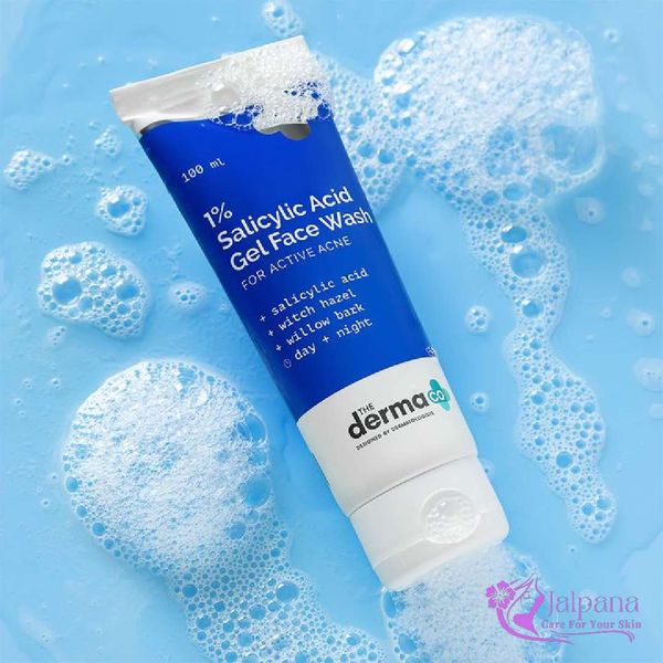 The Derma Co 1% Salicylic Acid Gel Face Wash with Salicylic Acid & Witch Hazel - 100ml