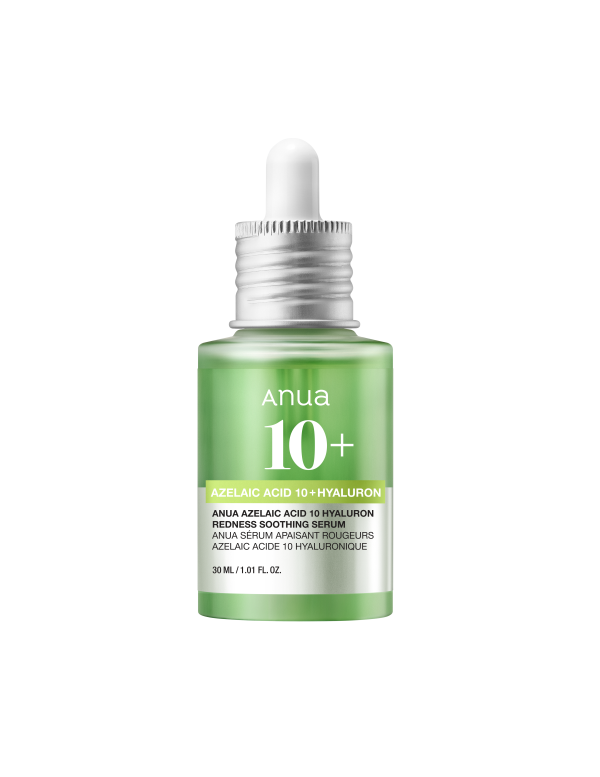 ANUA Azelaic Acid 10% + Hyaluron Redness Soothing Serum – 30ml