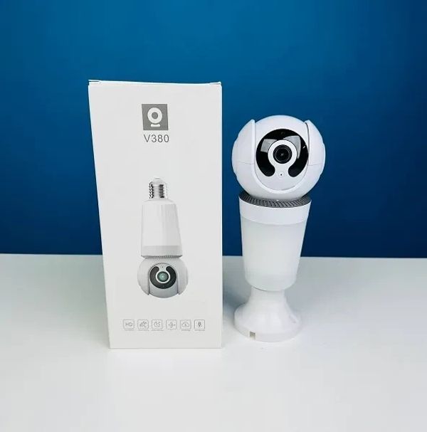 V380 Indoor Bulb PTZ Light Wifi IP Camera