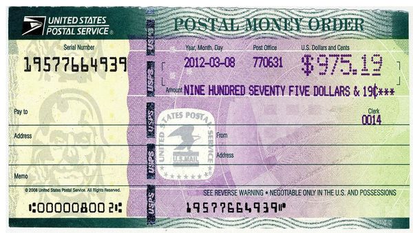 Money Order E-Passport