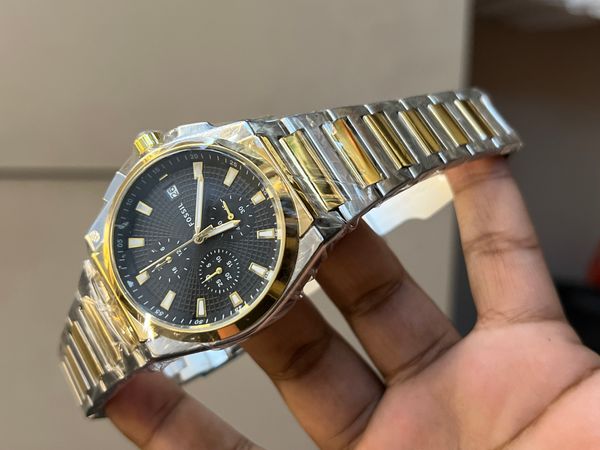 FOSSIL CH QUARTZ TWO TONE BLACK DIAL