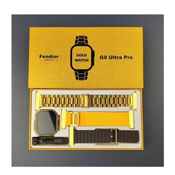 G9 Ultra Pro Smartwatch (Gold Edition)