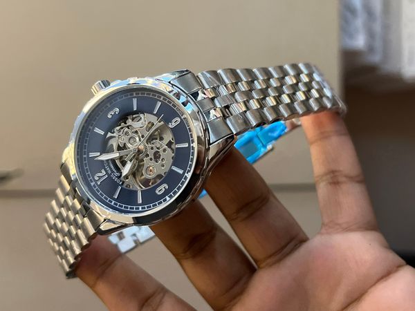 FOSSIL AUTO CH BLU DIAL