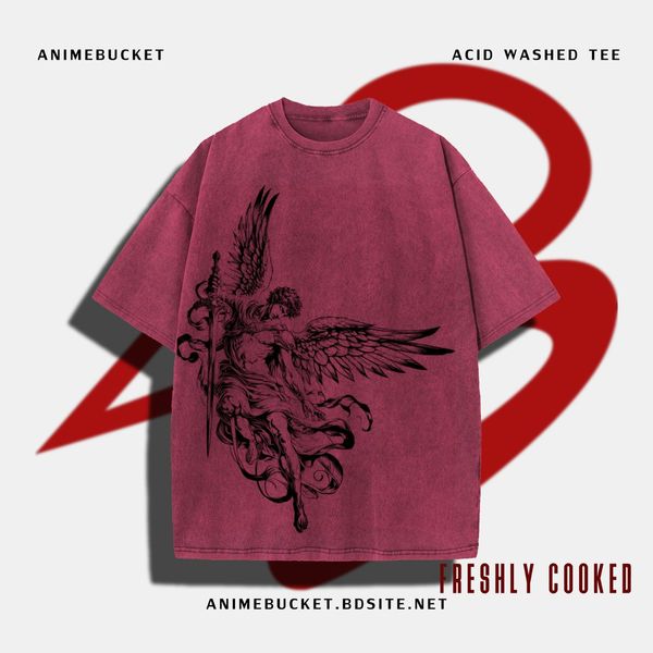 ANGEL || RED WASHED