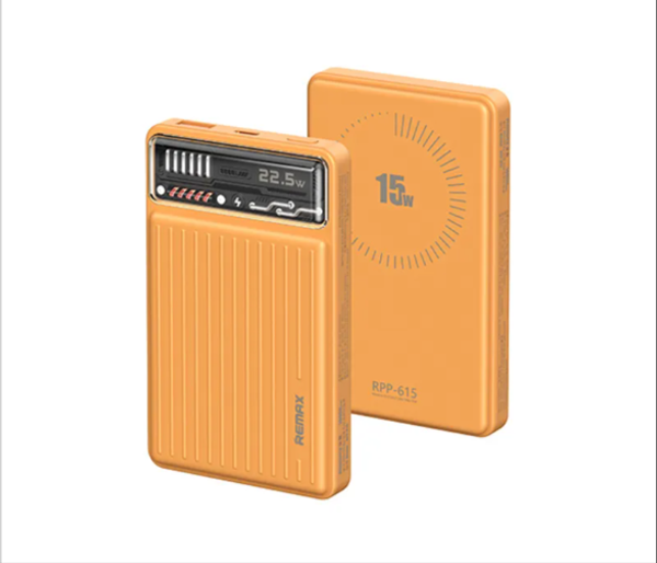 Remax Rpp-615 20W+22.5W 10000Mah Magnetic Wireless Charging Power Bank Portable Fast Charger Powerbank
