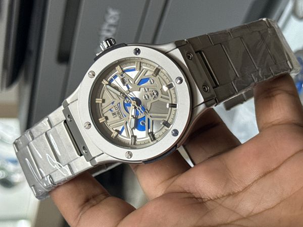 HUBLOT GREY STAR DESIGN CHAIN