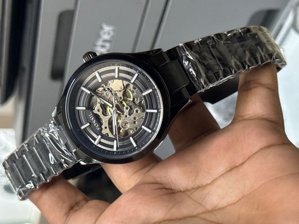 FOSSIL AUTO CHAIN FULL BLACK