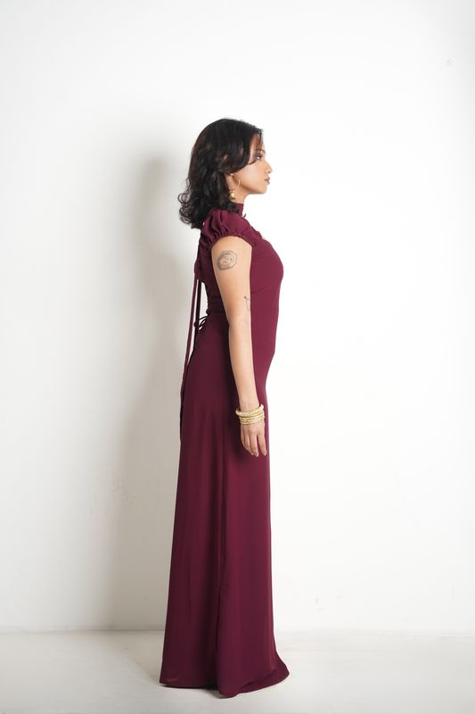 Plum'd Up Dress - Image 4