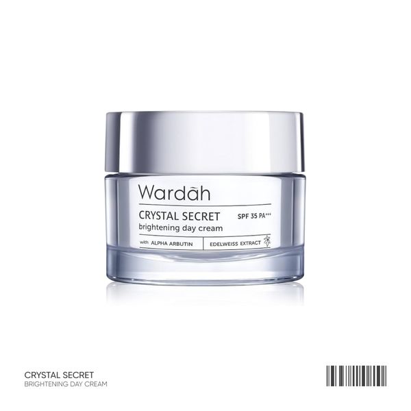 Wardah Alpha Arbutin + 5% Niacinamide Crystal Secret Brightening Day Cream 30gr
