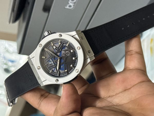 HUBLOT AUTO NEW BLACK VELVET TEXTURE