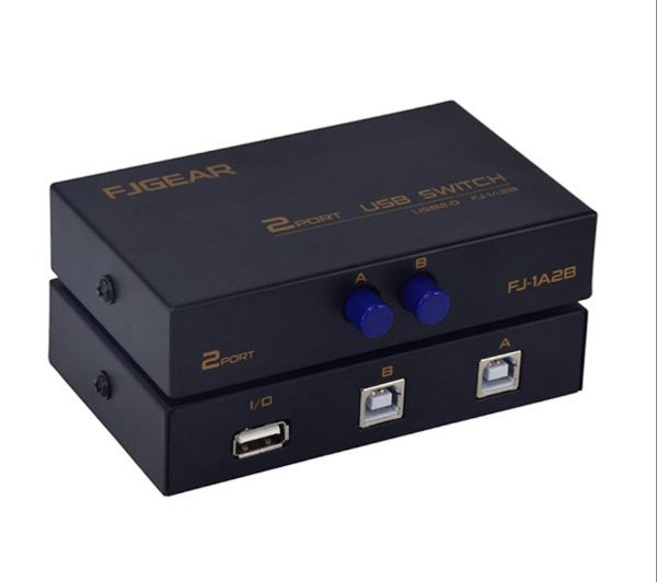 Printer Sharing Switch Hub for 2 PC usb 2.0