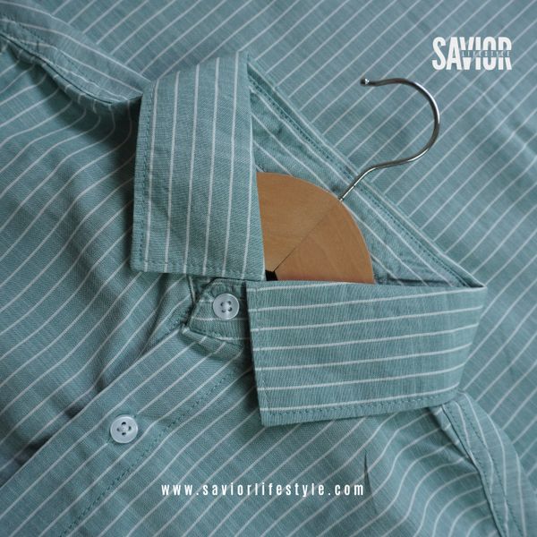 Teal Line - Old Money Full Sleeve Shirt