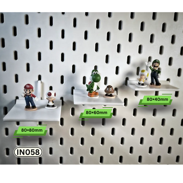 Display Shelves for Skadis Board