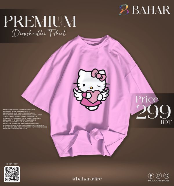 Oversized T-Shirt (Hello Kitty)