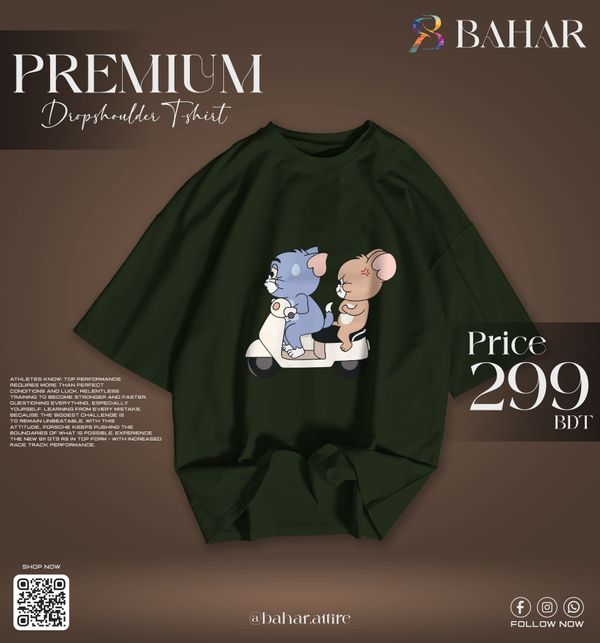Oversized T-Shirt (Tom & Jerry)