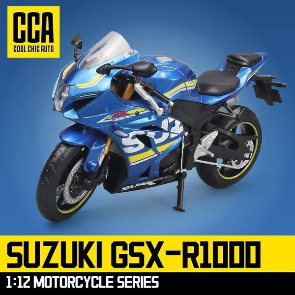 CCA 1:12 SUZUKI GSX-R1000 Official Licensed Diecast Model Bike