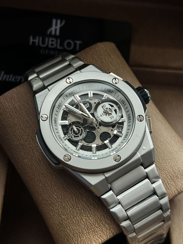 Hublot Big Bang Titanium Silver White Dial