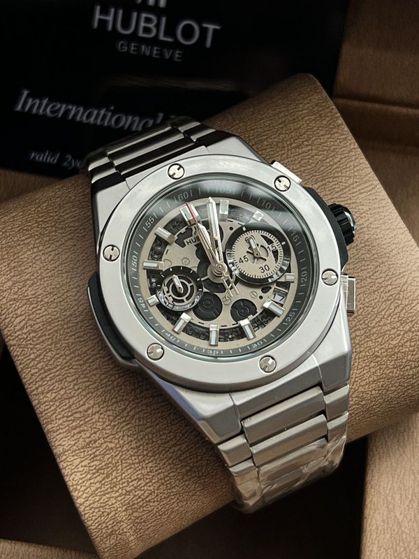 Hublot Big Bang Titanium Silver Grey Dial