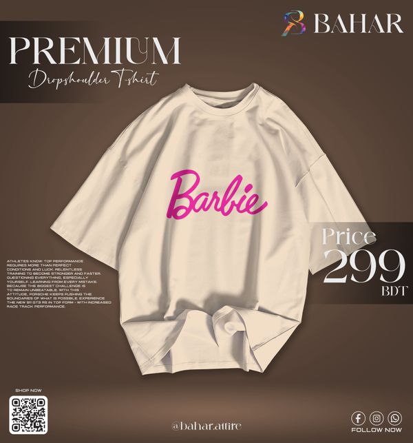 Oversized T-Shirt (Barbie)