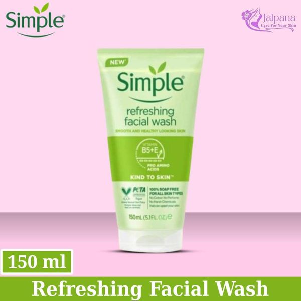 Simple Refreshing Facial Wash, 150 ml