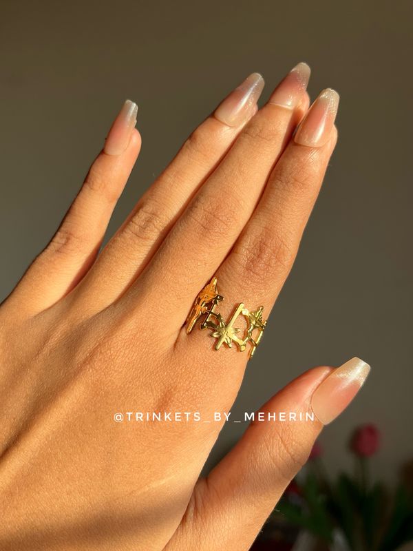 Stainless steel ring 14