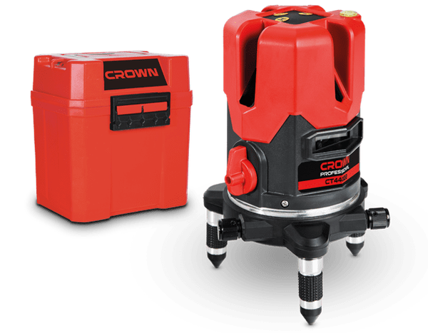 CROWN Professional Laser Level, 1V1H1D, 30m, ±1mm; CT44022
