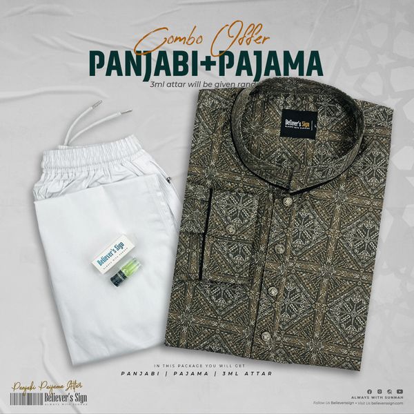 Panjabi Pajama Combo-151