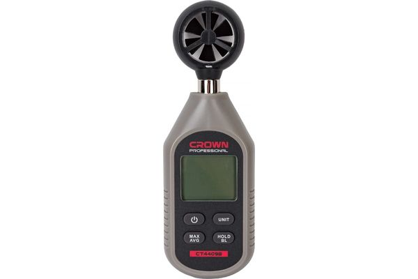 CROWN Digital Anemometer, 0-30m/s; Model : CT44098