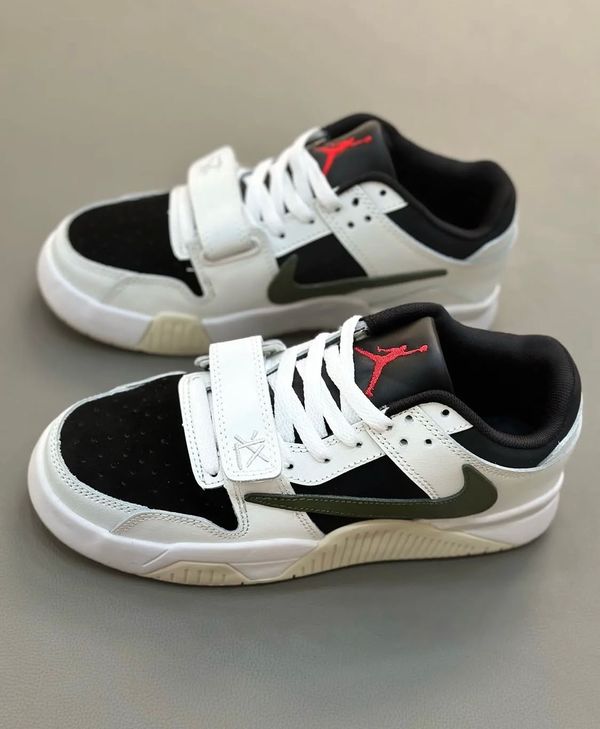 Travis Scott X Jordan Jumpman Jack TR “Sail medium Olive”